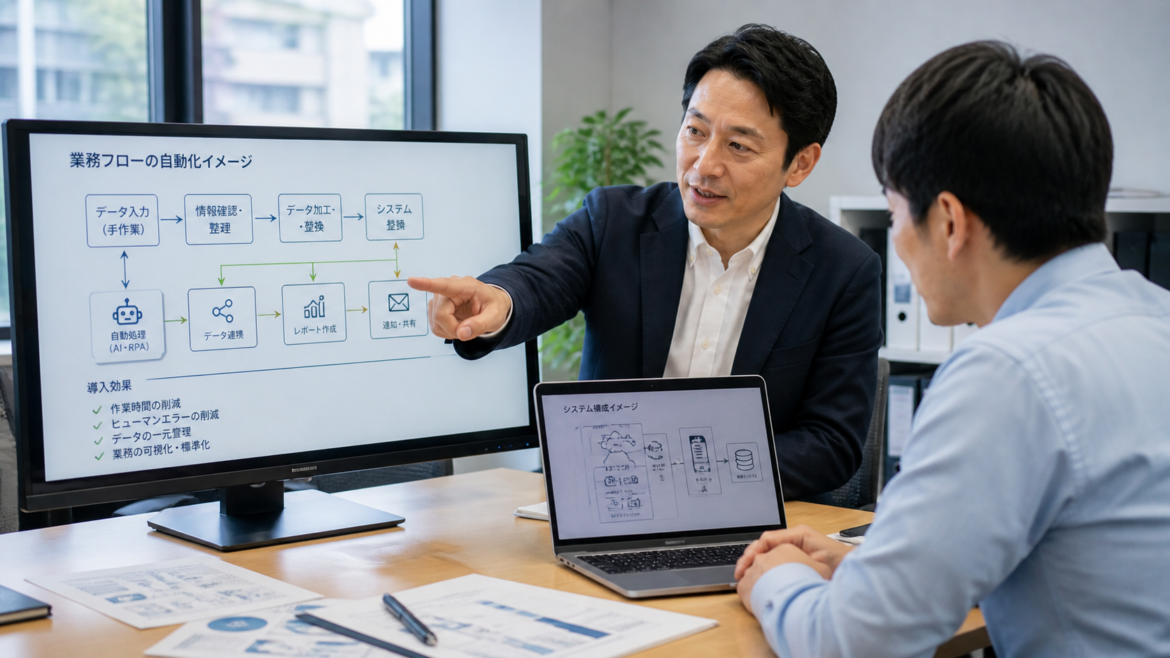 AI業務自動化構築支援